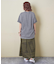 【再入荷】無地 ピグメント染め ビッグ Tシャツ