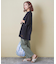 【再入荷】無地 ピグメント染め ビッグ Tシャツ