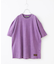【再入荷】無地 ピグメント染め ビッグ Tシャツ