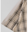 先染め チェック 切替 ラグラン Tシャツ