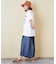 32/-OE天竺 ロゴ プリント Tシャツ
