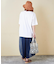 32/-OE天竺 ロゴ プリント Tシャツ