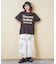 32/-OE天竺 ロゴ プリント Tシャツ