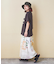 32/-OE天竺 ロゴ プリント Tシャツ