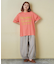 32/-OE天竺 ロゴ プリント Tシャツ