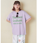 32/-OE天竺 ロゴ プリント Tシャツ
