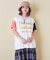 32/-OE天竺 ロゴ プリント Tシャツ
