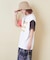 32/-OE天竺 ロゴ プリント Tシャツ