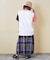 32/-OE天竺 ロゴ プリント Tシャツ