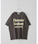 32/-OE天竺 ロゴ プリント Tシャツ