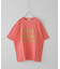 32/-OE天竺 ロゴ プリント Tシャツ