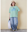 32/-OE天竺 ロゴプリント Tシャツ