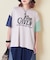 32/-OE天竺 ロゴプリント Tシャツ