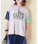 32/-OE天竺 ロゴプリント Tシャツ