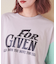 32/-OE天竺 ロゴプリント Tシャツ