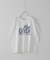 32/-OE天竺 ロゴプリント Tシャツ