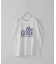 32/-OE天竺 ロゴプリント Tシャツ