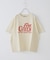 32/-OE天竺 ロゴプリント Tシャツ