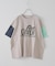 32/-OE天竺 ロゴプリント Tシャツ