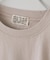 32/-OE天竺 ロゴプリント Tシャツ