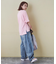 32/-ピーチ起毛 天竺 オゾン加工 ロゴプリント ラグラン Tシャツ
