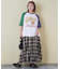 32/-ピーチ起毛 天竺 オゾン加工 ロゴプリント ラグラン Tシャツ