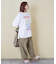 32/-ピーチ起毛 天竺 オゾン加工 ビッグ Tシャツ