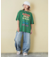32/-ピーチ起毛 天竺 オゾン加工 ビッグ Tシャツ