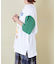 32/-ピーチ起毛 天竺 オゾン加工 ビッグ Tシャツ