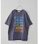 32/-ピーチ起毛 天竺 オゾン加工 ビッグ Tシャツ