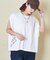 26/-天竺 パウダー加工 2WAY スリーブ Tシャツ