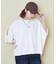 26/-天竺 パウダー加工 2WAY スリーブ Tシャツ