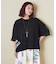 26/-天竺 パウダー加工 2WAY スリーブ Tシャツ