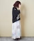26/-天竺 パウダー加工 2WAY スリーブ Tシャツ