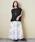 26/-天竺 パウダー加工 2WAY スリーブ Tシャツ