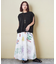 26/-天竺 パウダー加工 2WAY スリーブ Tシャツ
