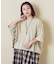 26/-天竺 パウダー加工 2WAY スリーブ Tシャツ