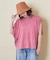 26/-天竺 パウダー加工 2WAY スリーブ Tシャツ