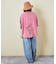 26/-天竺 パウダー加工 2WAY スリーブ Tシャツ