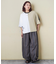 26/-天竺 パウダー加工 2WAY スリーブ Tシャツ