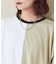26/-天竺 パウダー加工 2WAY スリーブ Tシャツ