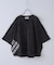 26/-天竺 パウダー加工 2WAY スリーブ Tシャツ