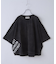 26/-天竺 パウダー加工 2WAY スリーブ Tシャツ