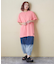 WEB限定 グラデーション ギャザーデニムパンツ