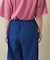 WEB限定 グラデーション ギャザーデニムパンツ