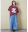 パウダー加工 ロゴプリント Tシャツ