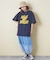 パウダー加工 ロゴプリント Tシャツ