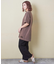ピグメント染め 無地 ビッグ Tシャツ