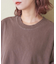 ピグメント染め 無地 ビッグ Tシャツ