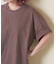 ピグメント染め 無地 ビッグ Tシャツ
